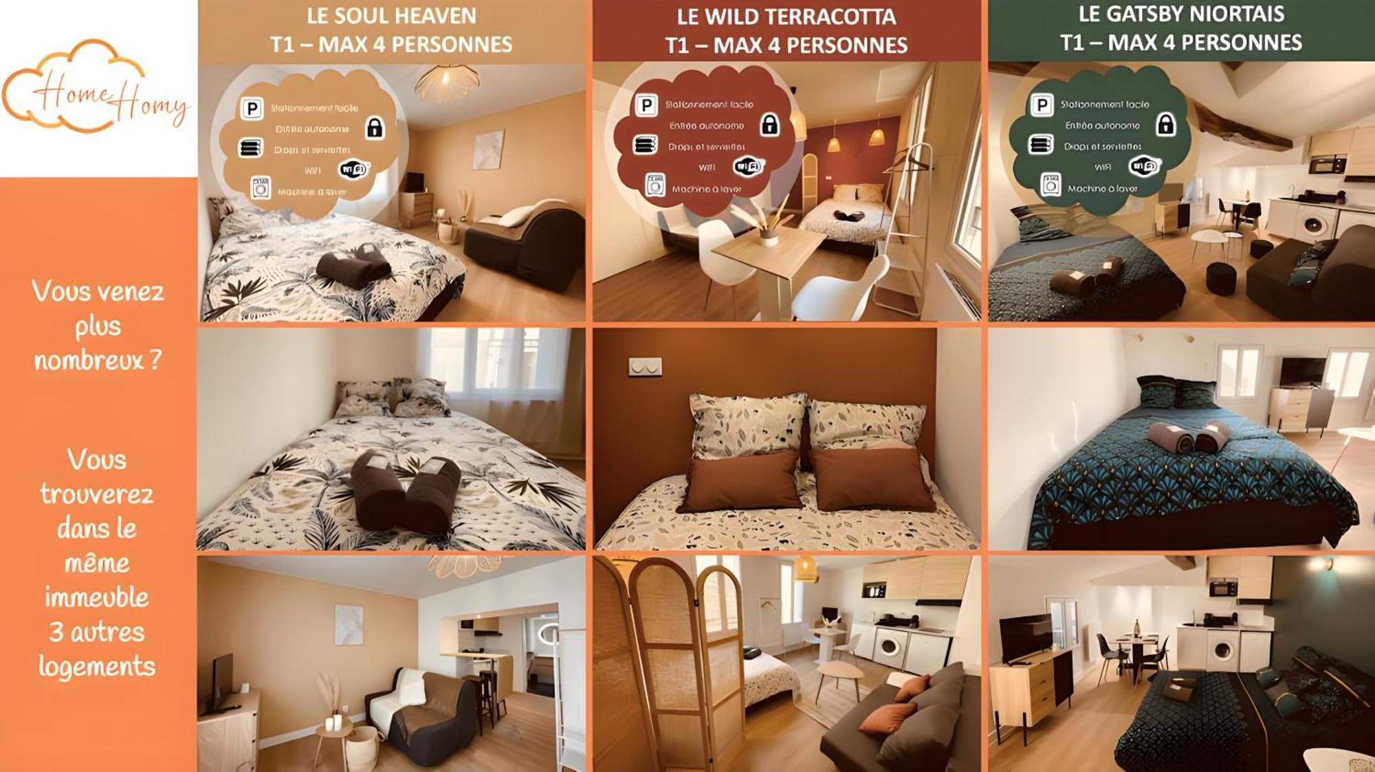 Appartement Le deep blue - Centre historique - Wifi et Netflix - Stationnement aisé à Niort Extérieur photo